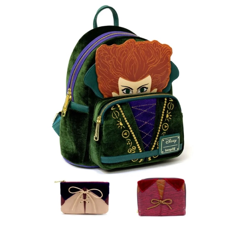 Hocus Pocus Loungefly Mini Backpack Bundle